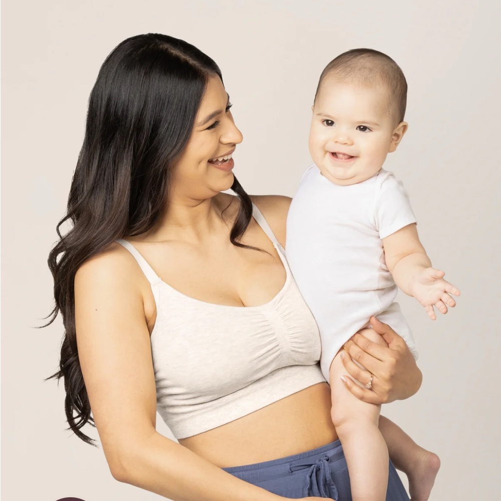 Kindred Bravely Sublime Bamboo Hands-Free Pumping Lounge & Sleep Bra